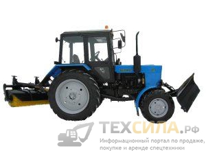  Аренда Трактора Беларус МТЗ 82.1 со щеткой 